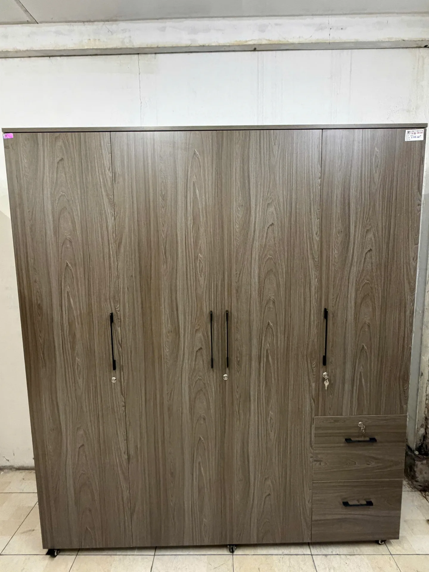 Tủ gỗ MDF 1m2